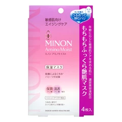 MINON 蜜濃 氨基酸滋潤保濕 緊緻賦活彈潤盈亮面膜 4片裝