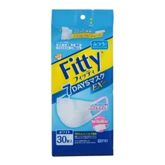 FITTY 三層過濾EX成人口罩 (30片裝) (中碼)