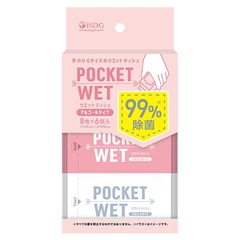 ISDG 除菌便攜濕紙巾 6包入