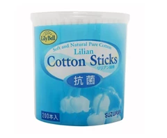 Lilian 紙軸棉花棒 200本入