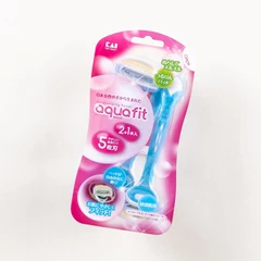 KAI AQUAFIT 刀頭活動式女仕剃刀 2件裝