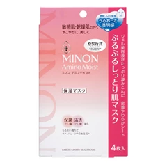 MINON 蜜濃 氨基酸滋潤保濕 超水潤保濕修護面膜  4片裝